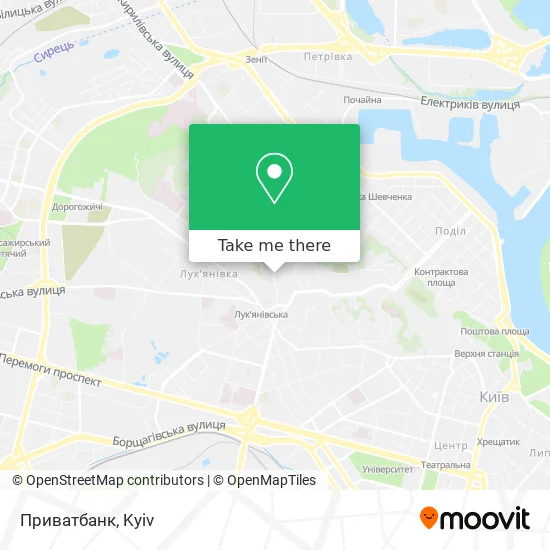 Приватбанк map