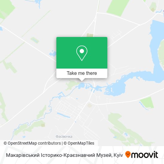 Карта Макарівський Історико-Краєзнавчий Музей