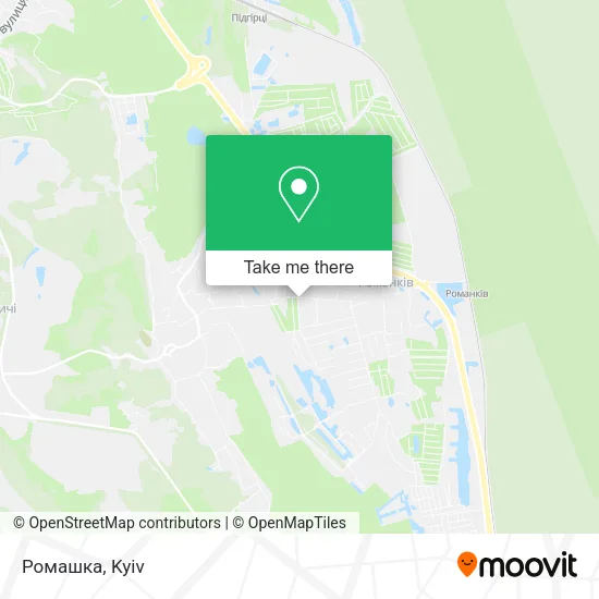 Карта Ромашка