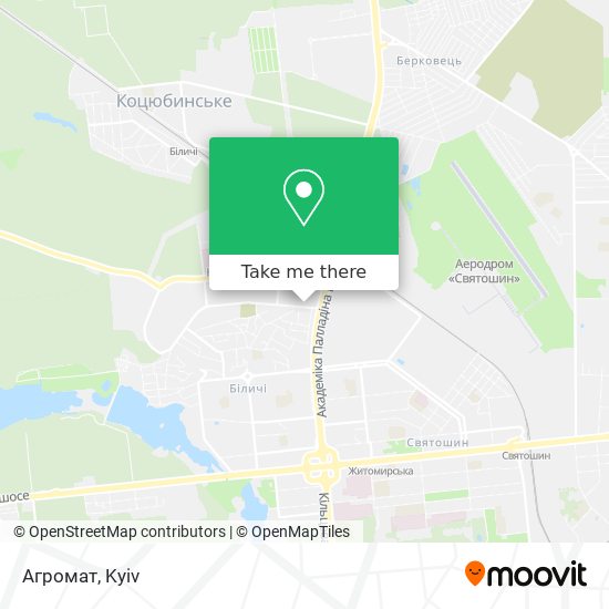 Карта Агромат