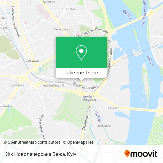 Жк Новопечерська Вежа map