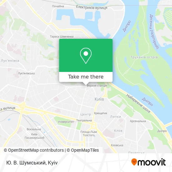 Карта Ю. В. Шумський