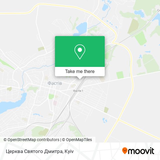 Церква Святого Дмитра map