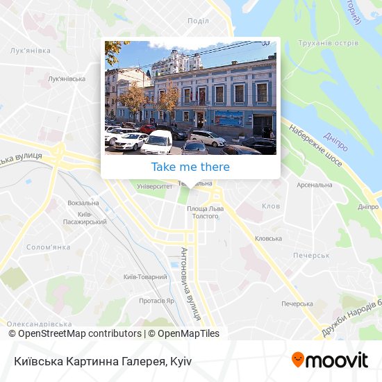 Київська Картинна Галерея map