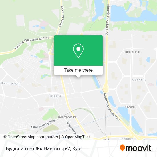 Карта Будівництво Жк Навігатор-2