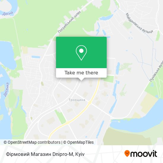 Фірмовий Магазин Dnipro-M map