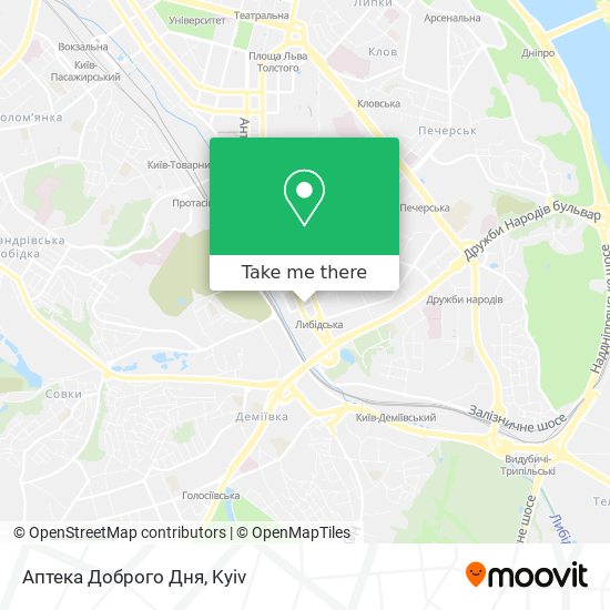 Аптека Доброго Дня map