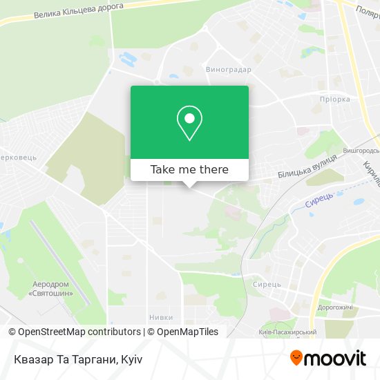 Квазар Та Таргани map