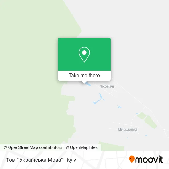 Тов ""Українська Мова"" map