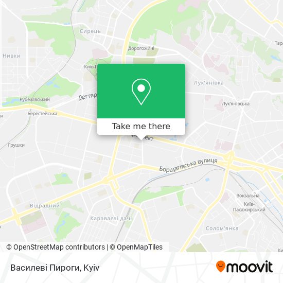 Василеві Пироги map