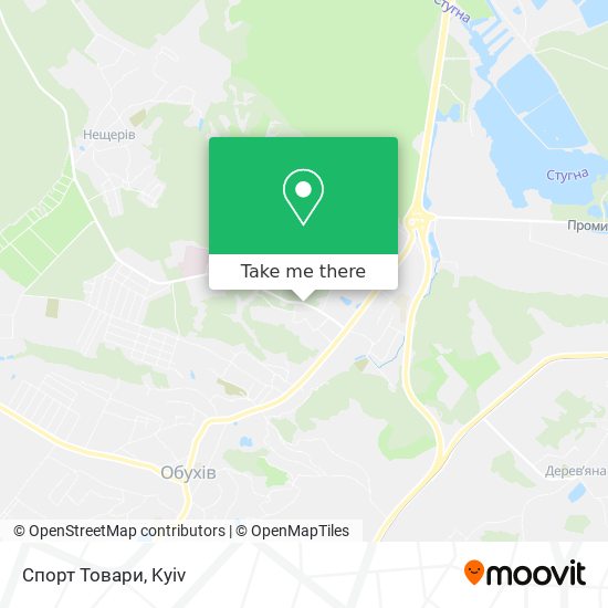 Карта Спорт Товари