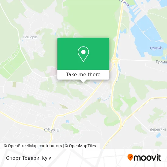 Карта Спорт Товари