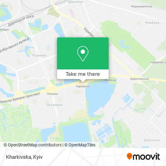 Карта Kharkivska
