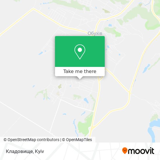 Кладовище map