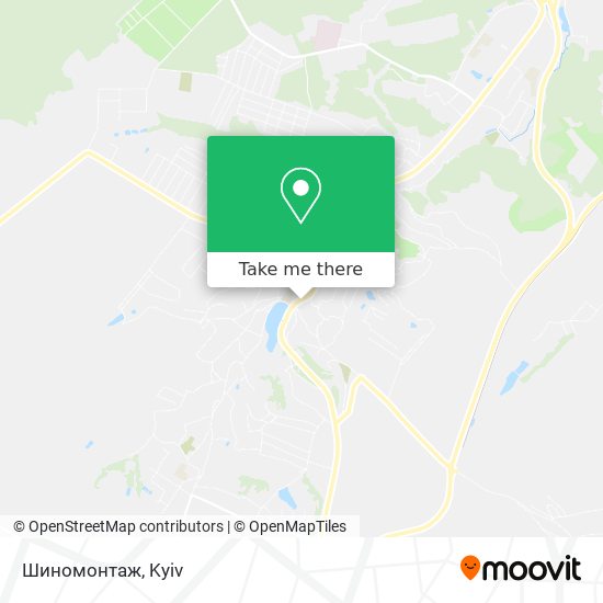 Шиномонтаж map