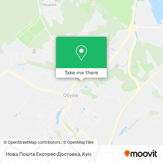 Нова Пошта Експрес-Доставка map