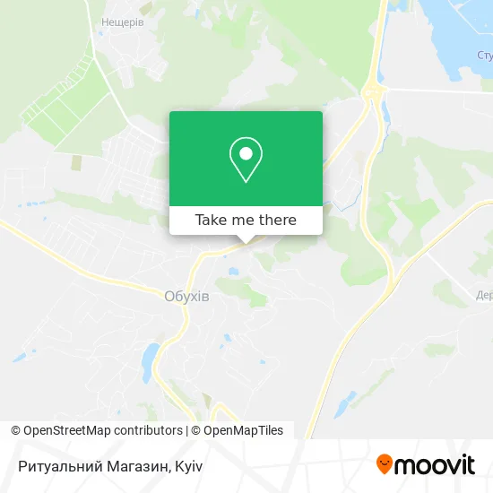 Карта Ритуальний Магазин