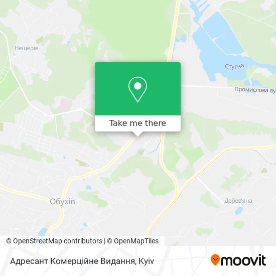 Карта Адресант Комерційне Видання