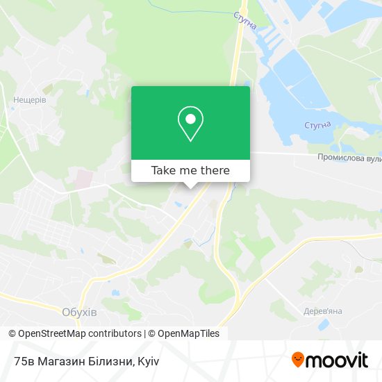 75в Магазин Білизни map