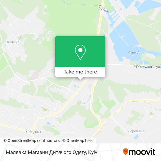 Карта Малявка Магазин Дитячого Одягу