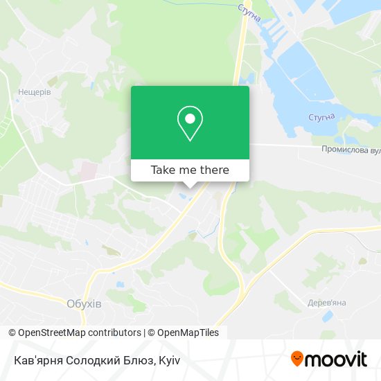 Кав'ярня Солодкий Блюз map