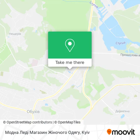 Модна Леді Магазин Жіночого Одягу map