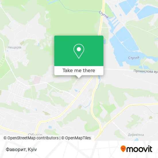 Карта Фаворит
