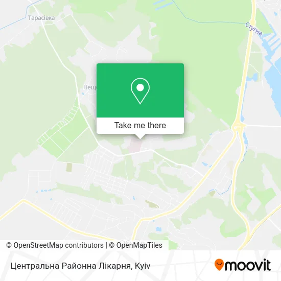 Карта Центральна Районна Лікарня
