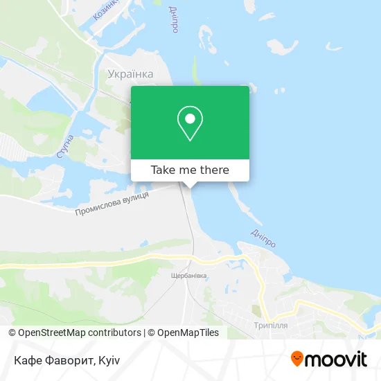 Кафе Фаворит map