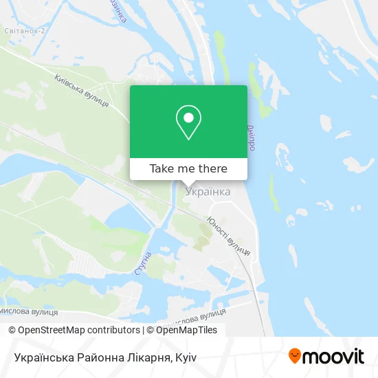 Українська Районна Лікарня map