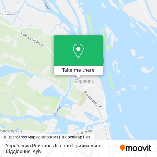 Українська Районна Лікарня-Приймальне Відділення map