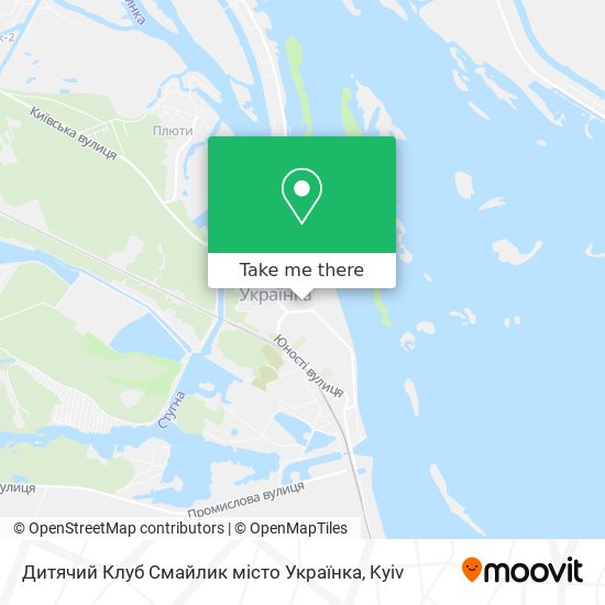 Дитячий Клуб Смайлик місто Українка map