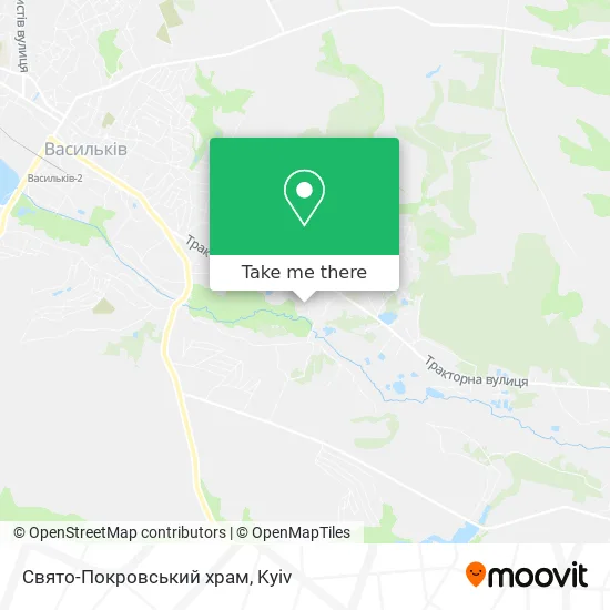 Карта Свято-Покровський храм