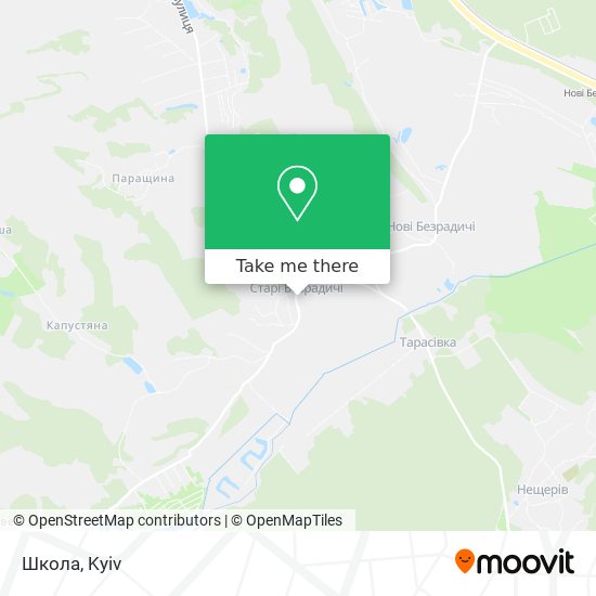 Карта Школа