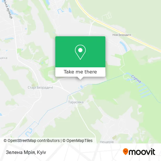 Зелена Мрія map