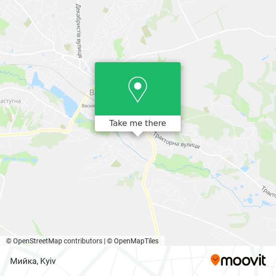 Мийка map