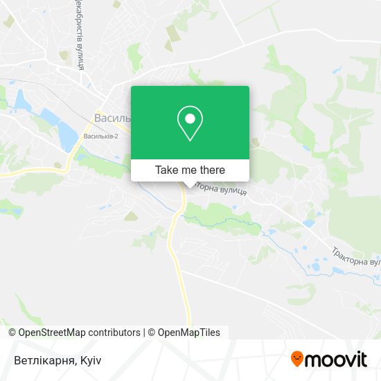 Карта Ветлікарня