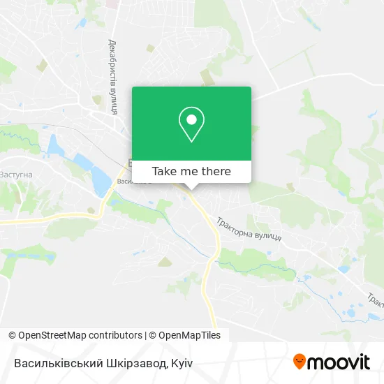 Васильківський Шкірзавод map