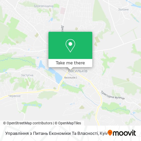 Карта Управління з Питань Економіки Та Власності
