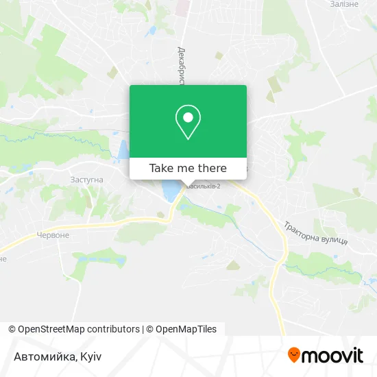 Карта Автомийка