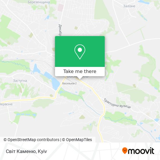 Світ Каменю map