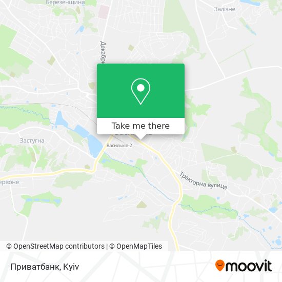 Приватбанк map