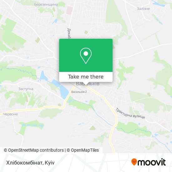 Хлібокомбінат map