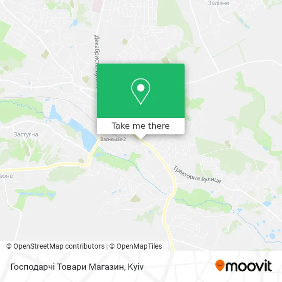Карта Господарчі Товари Магазин