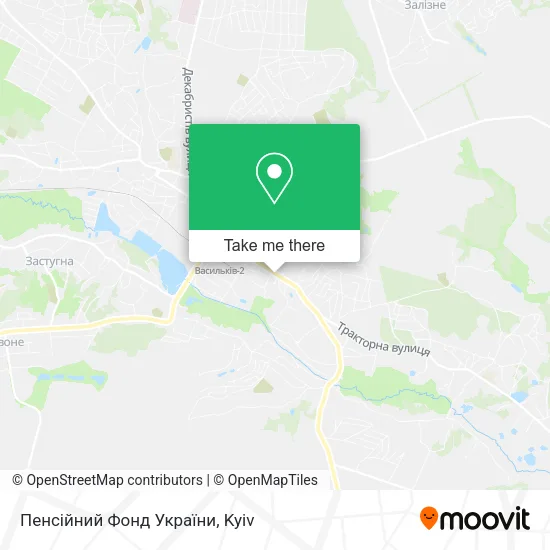 Карта Пенсійний Фонд України