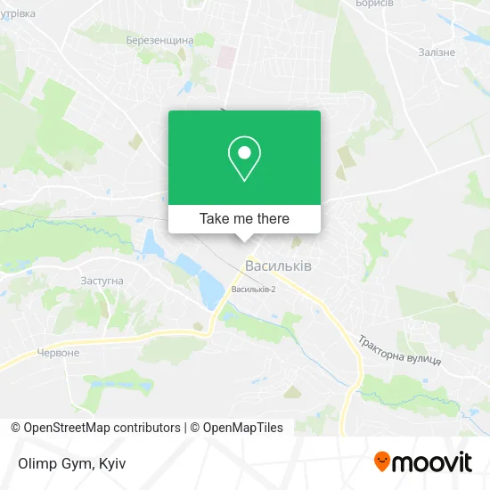 Карта Olimp Gym