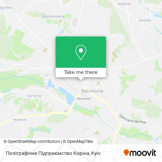 Поліграфічне Підприємство Коріна map