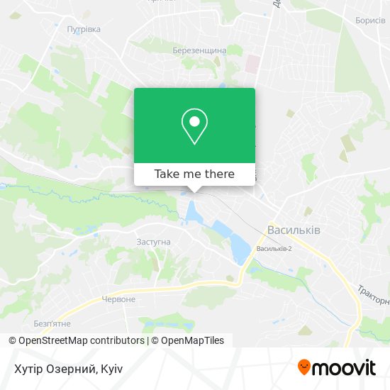 Хутір Озерний map
