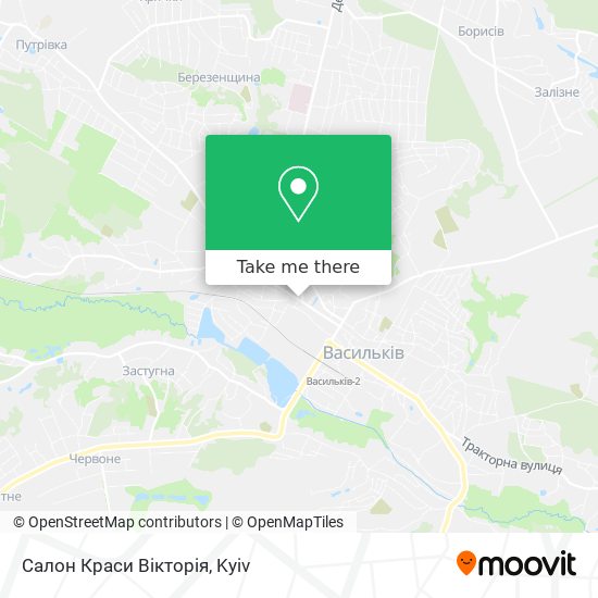 Салон Краси Вікторія map
