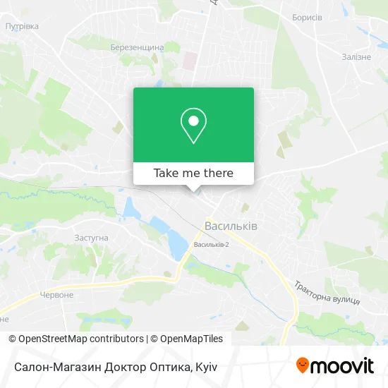Салон-Магазин Доктор Оптика map